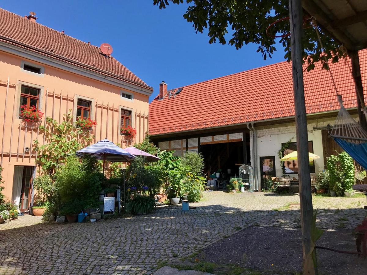 Ferienwohnung Alter Bauernhof Дрезден Екстер'єр фото